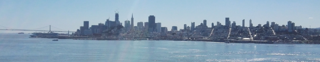 San Francisco Skyline from Alcatraz