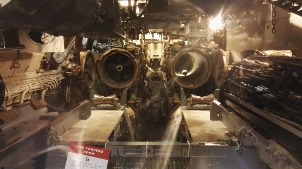 Forward torpedo room